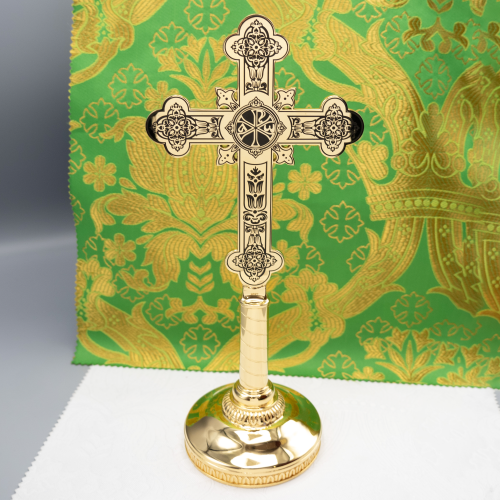 2.7.2829лп Крест настольный (Юв. сплав) фото 6 2.7.2829лп Крест настольный (Юв. сплав) фото 6