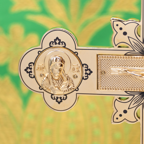 2.7.2829лп Крест настольный (Юв. сплав) фото 4 2.7.2829лп Крест настольный (Юв. сплав) фото 4