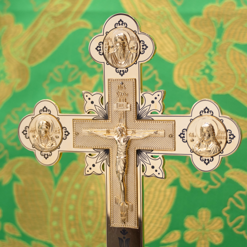 2.7.2829лп Крест настольный (Юв. сплав) фото 9 2.7.2829лп Крест настольный (Юв. сплав) фото 9