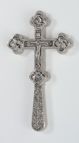 3380084 Крест водосвятный №2-2 г/пл никель