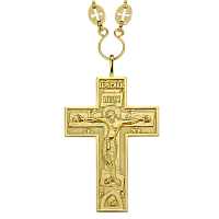 2.10.0090лп/23лп Крест с цепью