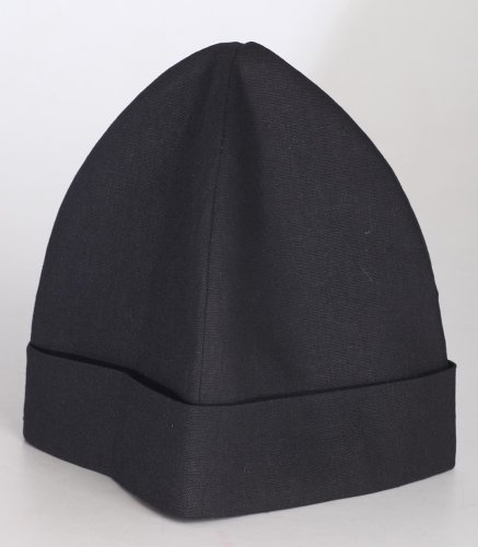 4150223 Скуфья лен с бортиком