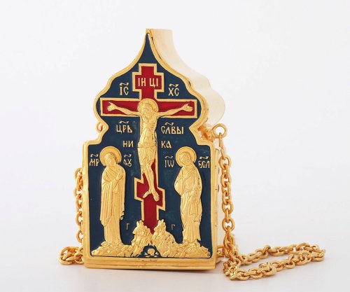 3130074 Дароносица №5 золочение эмаль 3130074 Дароносица №5 золочение эмаль