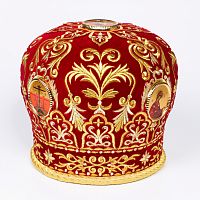 4150859 Митра №087 бархат вышивка а/м фоторамки б\футляра