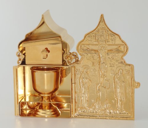 3130074 Дароносица №5 золочение эмаль фото 2 3130074 Дароносица №5 золочение эмаль фото 2