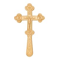 3380060 Крест водосвятный №1-1 золочение