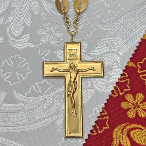 2.10.0007лп/46лп Крест с цепью