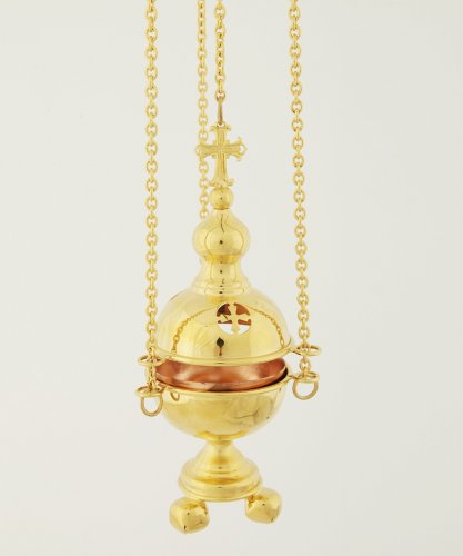 3400001 Кадило малое круглое требное золочение 3400001 Кадило малое круглое требное золочение