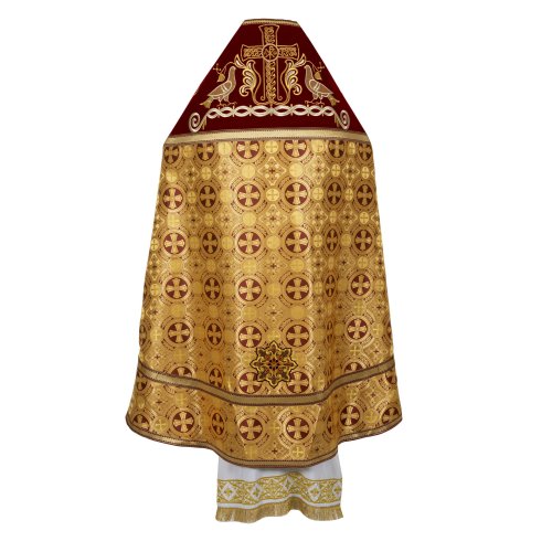 4010615 Облачение иерейское №08 шелк вышивка оплечья 100% фото 2 4010615 Облачение иерейское №08 шелк вышивка оплечья 100% фото 2