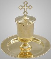 3440040 Флакон для елея золочение